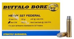 Buffalo Bore 37B20 Heavy 327 Federal Mag 130gr Hard Cast 20/Box