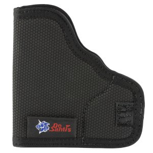 DeSantis Nemesis Pocket Holster Black Rubberized Fabric Right-Hand
