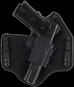 Galco KingTuk IWB Holster S&W M&P 9/40 RH Kydex/Leather Black Adjustable