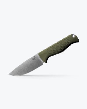 Benchmade 15006-01 Steep Country Knife 3.54" CPM-S30V OD Santoprene Handle