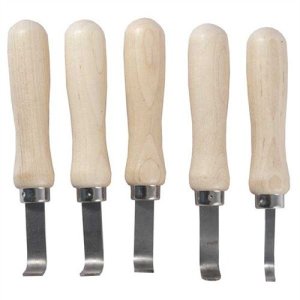 Brownells Complete 7-Piece Curl Scraper Set