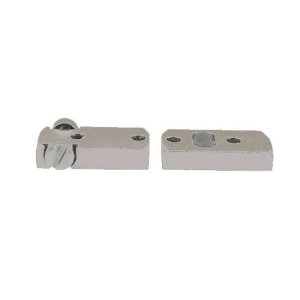 Weaver 2-Piece Grand Slam Steel Dovetail Scope Base - Savage - Silver