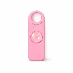 POM Industries PA-PNK 130dB USB-C Pink Rechargeable Safety Alarm