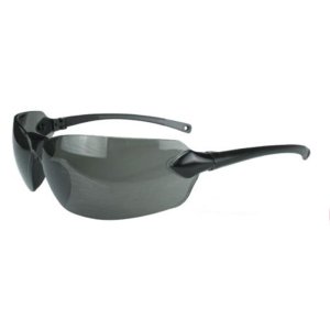 Radians OV120CS Shooting Glasses Black Smoke Lens ANSI Z87.1 Compliant