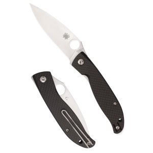 Spyderco Mantra 4 C274CFP Carbon Fiber 3.34 In Drop Point Knife
