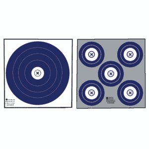 NFI NFI-4P Maple Leaf Target Face 100pk, Double Sided, 17"x17"