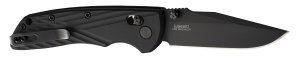 HOGUE Deka 3.25" ABLE Lock Clip Point Polymer Frame Blk Folding Knife 24376