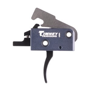 Timney Impact AR Curved Trigger 3-4lb Black Drop-In AR-15 Compatible