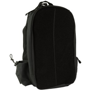 NcStar CBPB3052B Patch Backpack, 18"x14"x3" Main Compartment, Black