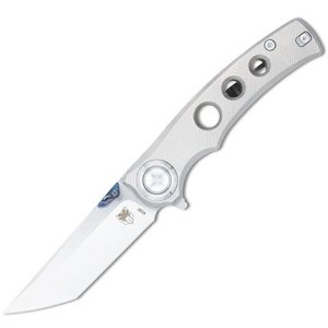 CobraTec CTMVKM390TNS Maverick Titanium M390 Tanto Blade Knife
