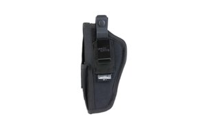 Uncle Mike's Cordura Hip Holster With Pouch Size 5 Fits Large Auto With 5"