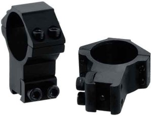 UTG RGPM30H4 30mm High Profile Airgun/Rimfire Rings 2pc 3/8" Dovetail
