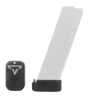 TTI BASEPAD GLK 9/40 +3/+4 Finger Flat Basepad Magazine