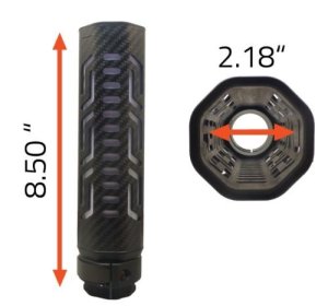 Lancer Systems LCH-MPX-14 Carbon Handguard 14 In M-LOK Lightweight