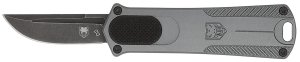 CobraTec California 952 Grey OTF 1.75" D2 Steel Drop Point Blade