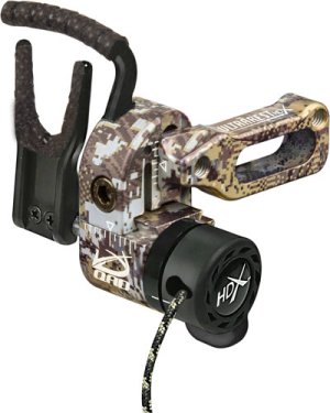 QAD UltraRest HDX Elevated II RH Arrow Rest, Noise-Reducing, Anti-Vibration