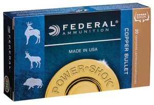 Federal 300 Winchester Magnum 180 Grain Copper Hollow Point 20 Rounds