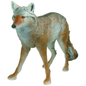 Flambeau Outdoors Master Series Lone Howler Coyote Decoy Faux Fur Tail