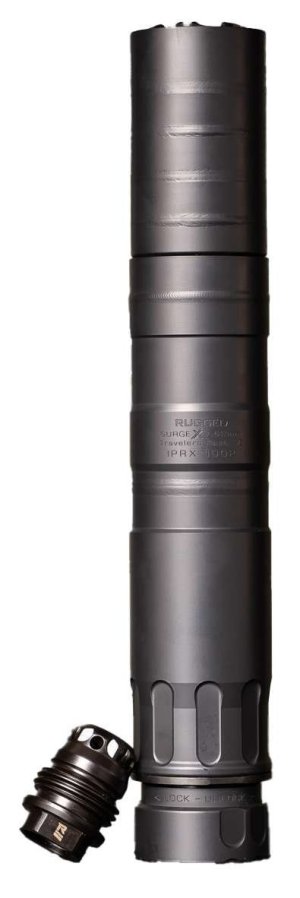 Rugged Suppressors SRGX762 30 Cal 5.6-8.1 In ADAPT Module Black Cerakote