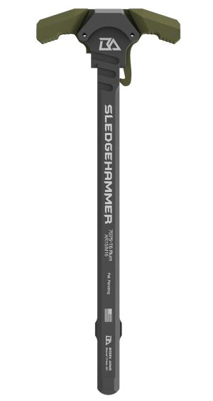 Breek Arms SLEDGEHAMMER AR-15 Ambi Charging Handle Green