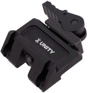 Unity Tactical Raxis LMMIBQD Black Anodized QD Lever Mount