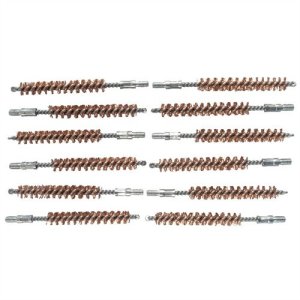 Brownells Double-Tuff Bronze Rifle Brush 30 Caliber 12 Pack