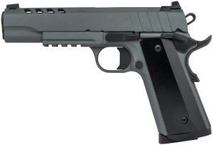 Tisas 1911 Nightstalker 9mm 9Rd 5in Grey Night Sights