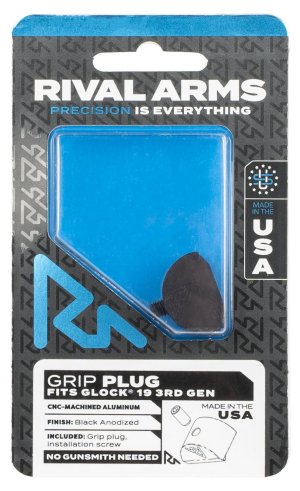 GSM Outdoors Rival Arms RA-RA75G201A Grip Plug Black Anodized