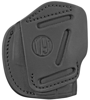 1791 Gunleather 3WH-2-SBL-A 3-Way Holster Stealth Black Size 2 Ambidextrous