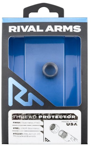 Rival Arms RARA300001D 9mm Thread Protector 416R Stainless 1/2"-28 PVD