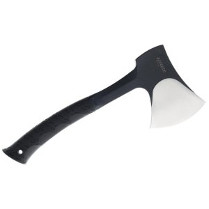 Schrade Bedrock Camp Axe 3CR Steel Non-Slip Rubberized Grip 1182499