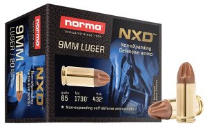 Norma 611140020 9mm Luger 65gr Self Defense Ammo 20 Rounds