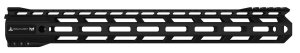 Rise Armament RA905100BLK RA-905 Handguard 10" 6061-T6 Aluminum Black An...