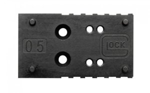 Glock MOS Adapter Plate 05 Black for G20 G21 G22 G23 G35 G40