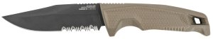 SOG SOG17220457 Recondo FX 4.6" Part Serrated 440C Blade with Sheath
