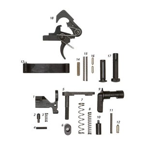 FAB Defense AR-15 Lower Parts Kit with QMS Trigger 16-001