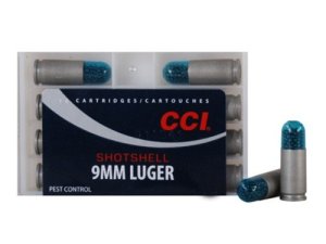 CCI 3712CC 9mm Luger 45gr #4 Lead Shot 10 Rounds Box