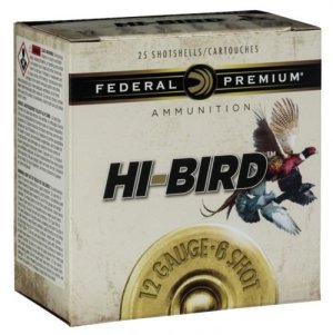 Federal HVF12H6 12 Gauge 2.75 in 1.25 oz #6 Shot 25 Rounds per Box