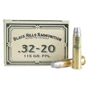 Cowboy Action Ammo 32-20 Winchester 115gr Lead Flat Point - Cowboy Action 32-20 Winchester 115gr Flat Point Lead 50/Box