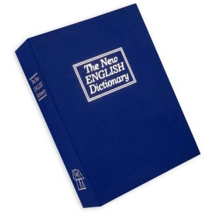 Bulldog BD1180 Deluxe Diversion Book Safe Combination Blue Steel