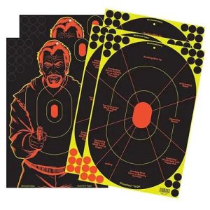 Birchwood Casey Shoot-N-C 12x18 Handgun Trainer Bad Guy Targets 5-Pack