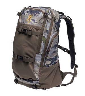 Browning 12913034 Whitetail 1300 Nylon Ovix Camo Backpack 20L 20"x12"x6"