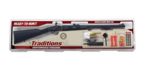 Traditions PA Pellet Ultralight Flintlock .50 Cal 26 In Black CeraKote