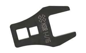 Noveske NSR Barrel Nut Wrench 1 1/4" 3/8" Steel Construction Zinc