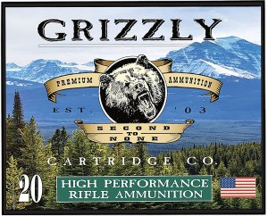 GRIZZLY GC357M15 .357 Magnum 148gr FMJ Flat Point 20/Box