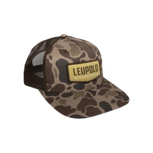 Leupold Riflescopes Duck Camo Trucker Cap - Brown
