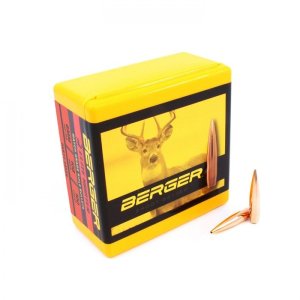 Berger 24556 6mm 108gr Hybrid Boat Tail Bullets 100/Box