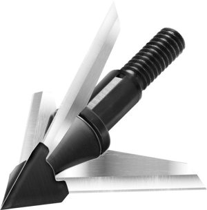 QAD BX100-S Exodus Broadheads 100gr 1.25" Cut Swept Blade 3-Pack