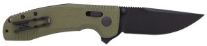 SOG SOG-TAC XR 3.39 In D2 Steel Blade OD Green G10 Handle