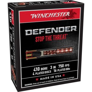 Winchester S413PDX1 410 Gauge 3 In 4 Defense Discs 16 BBs 10 Rounds
